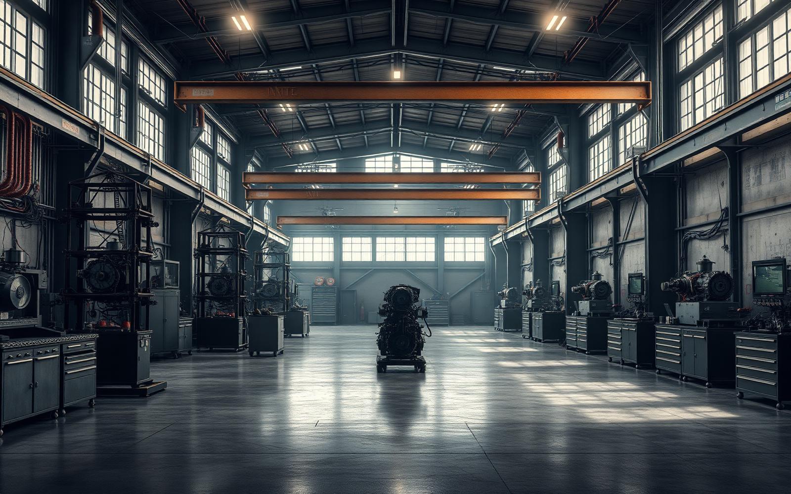 Tigris Machinery Solutions workshop interior